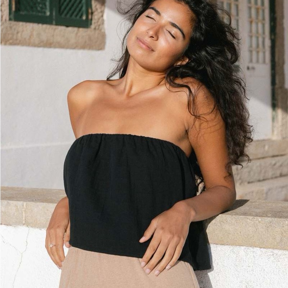Harly Jae Tully Top in Black